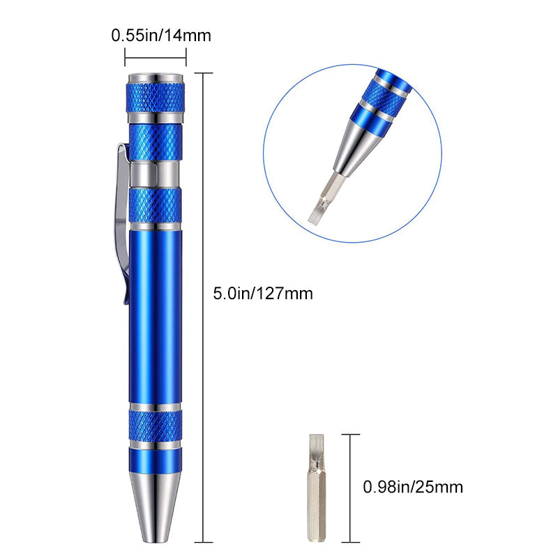 8 in 1 Precision Screwdriver Pen