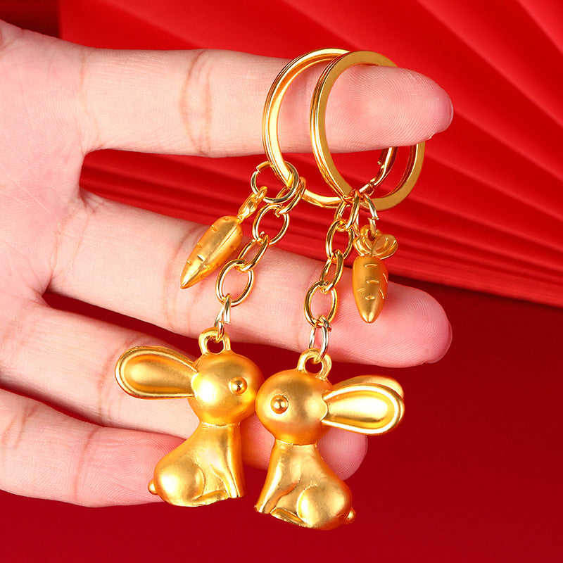 Carrot Rabbit Keychain