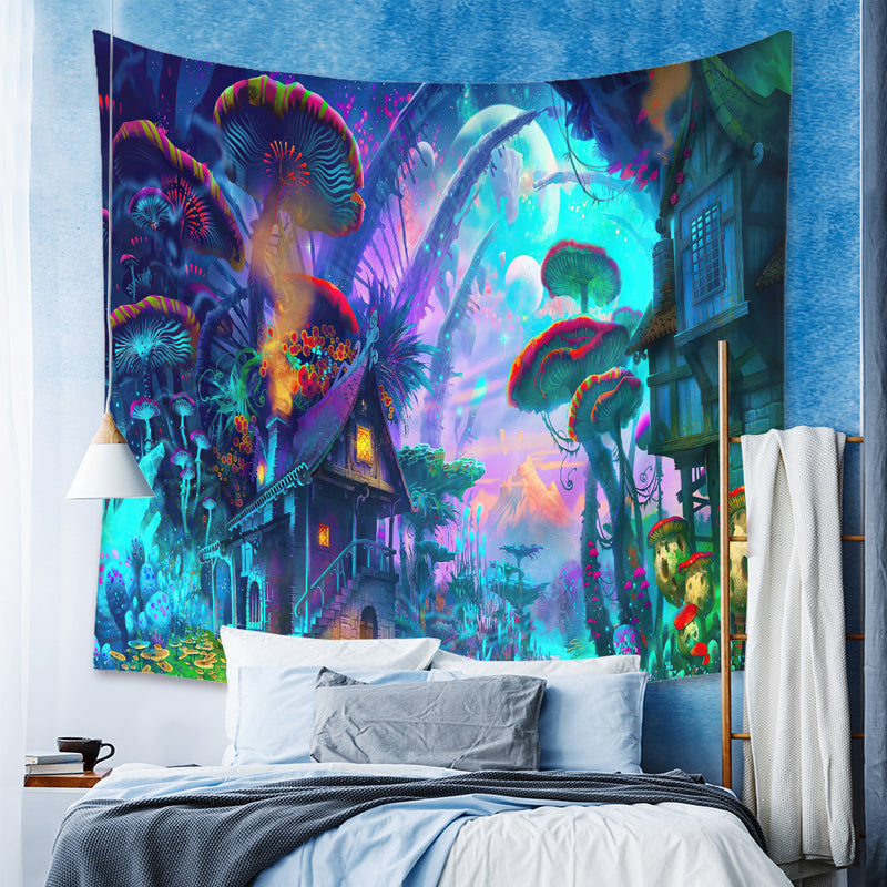 Mushroon Home Tapestry