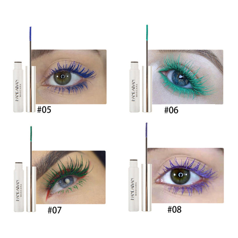 12 Colors Colorful Mascara