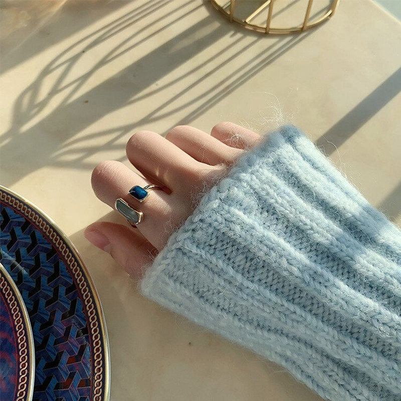 Aquamarine Wrap Ring
