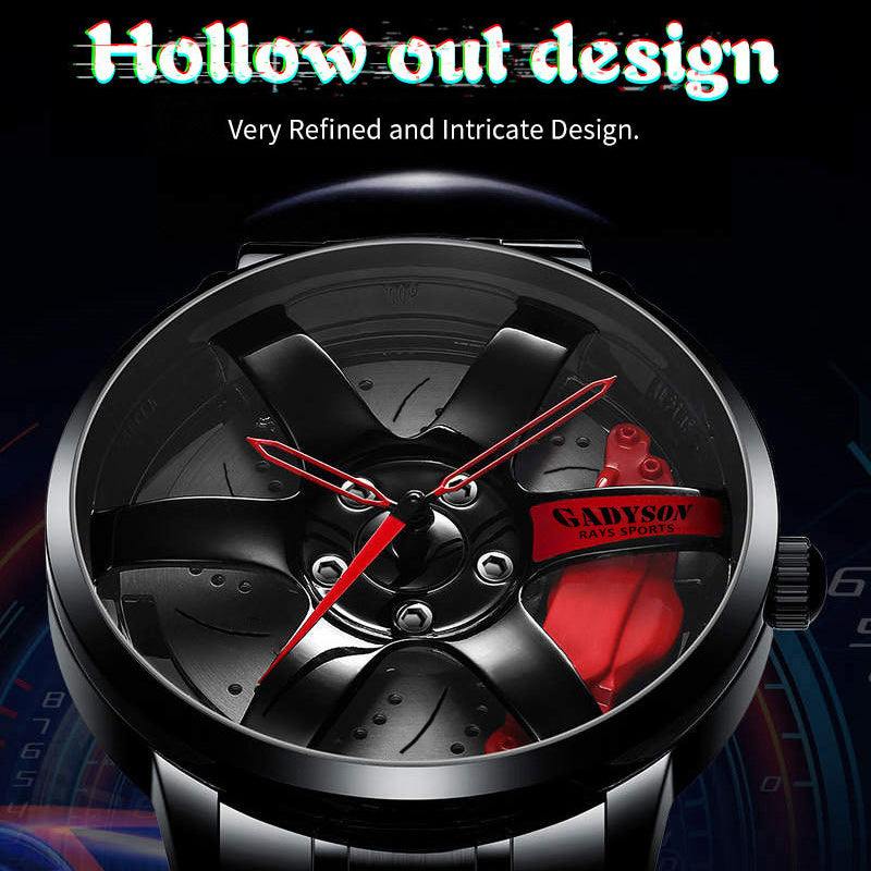 Car Wheel Hub Watch