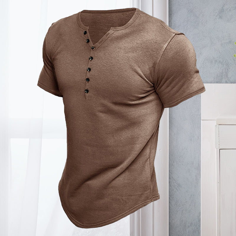 Men's Short Sleeve Solid T-Shirt