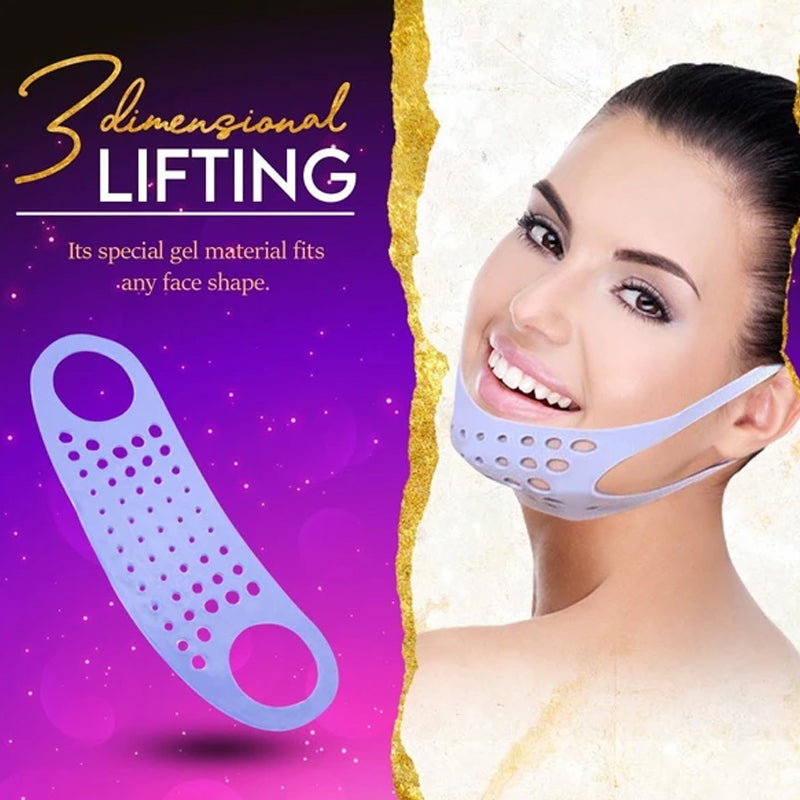 Silicone V-shape Face Lift-up Band