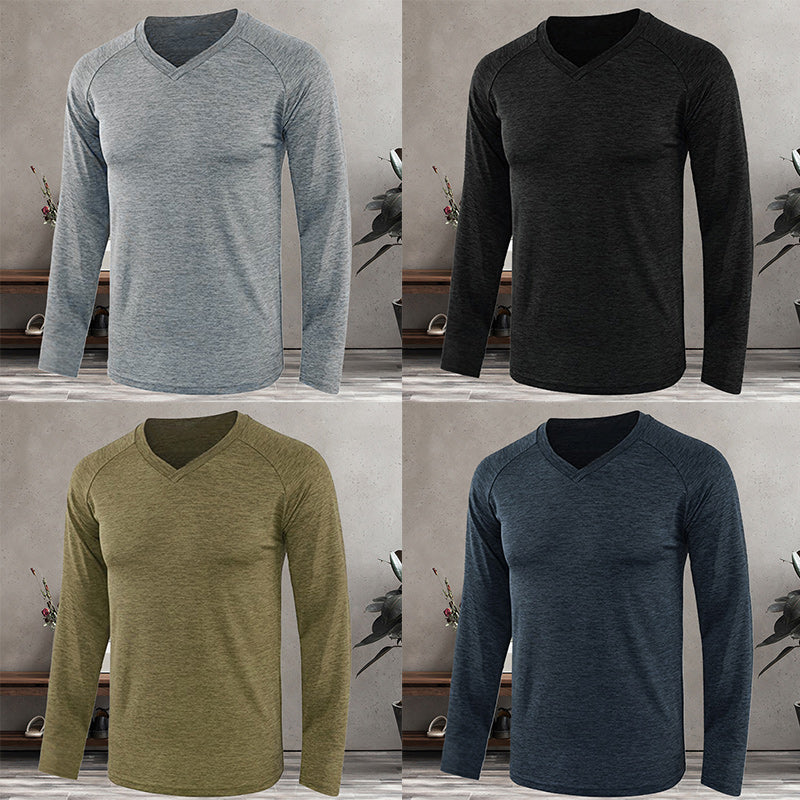 Men's Long Sleeve Slim Fit Shirt