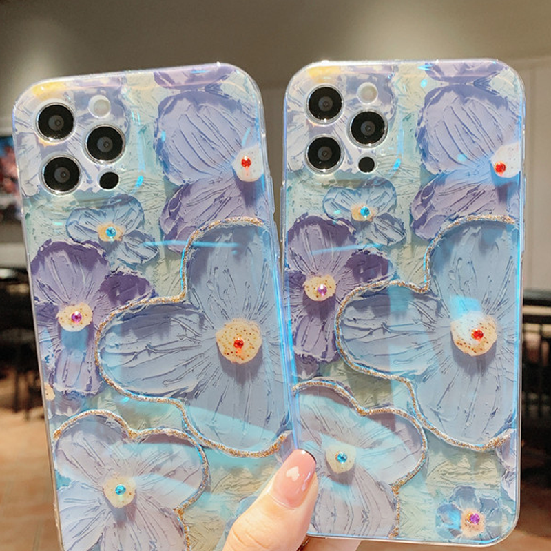 iPhone Colorful Oil Painting Exquisite Phone Case