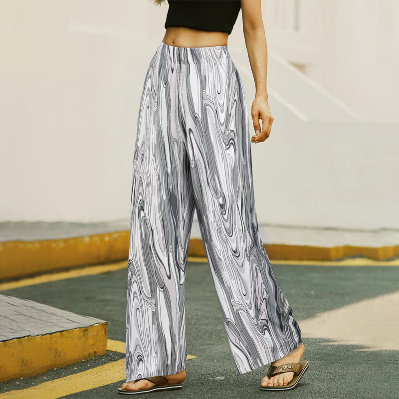 Tie Dye Wide Leg Pants