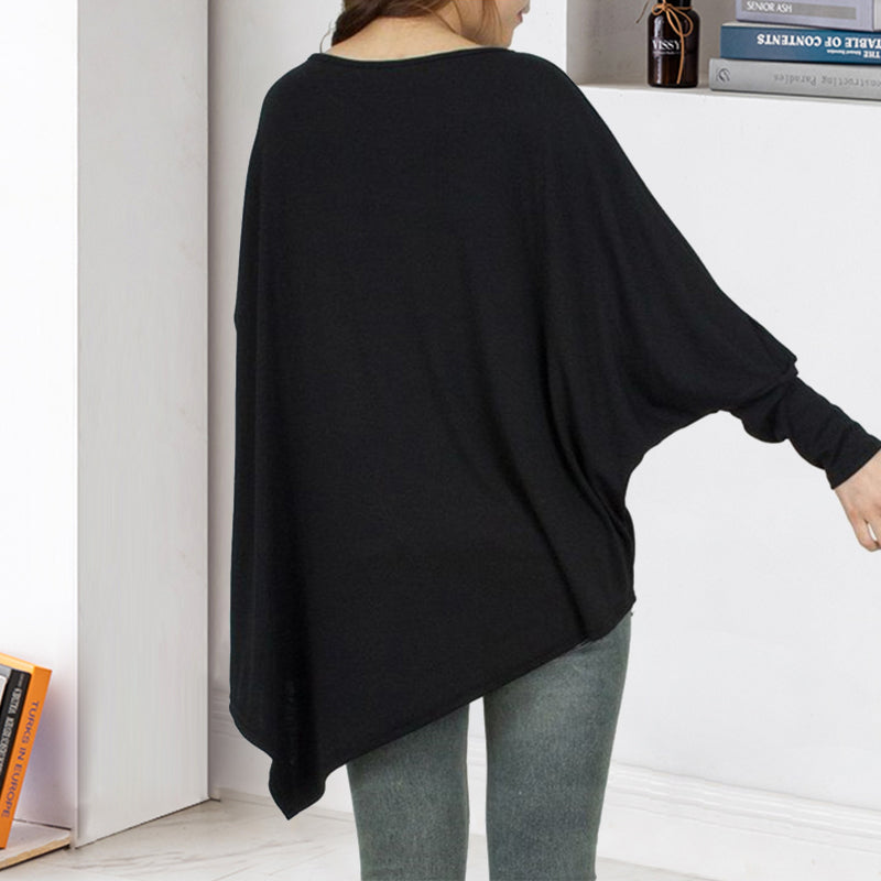 Irregular Long Sleeves T-Shirt