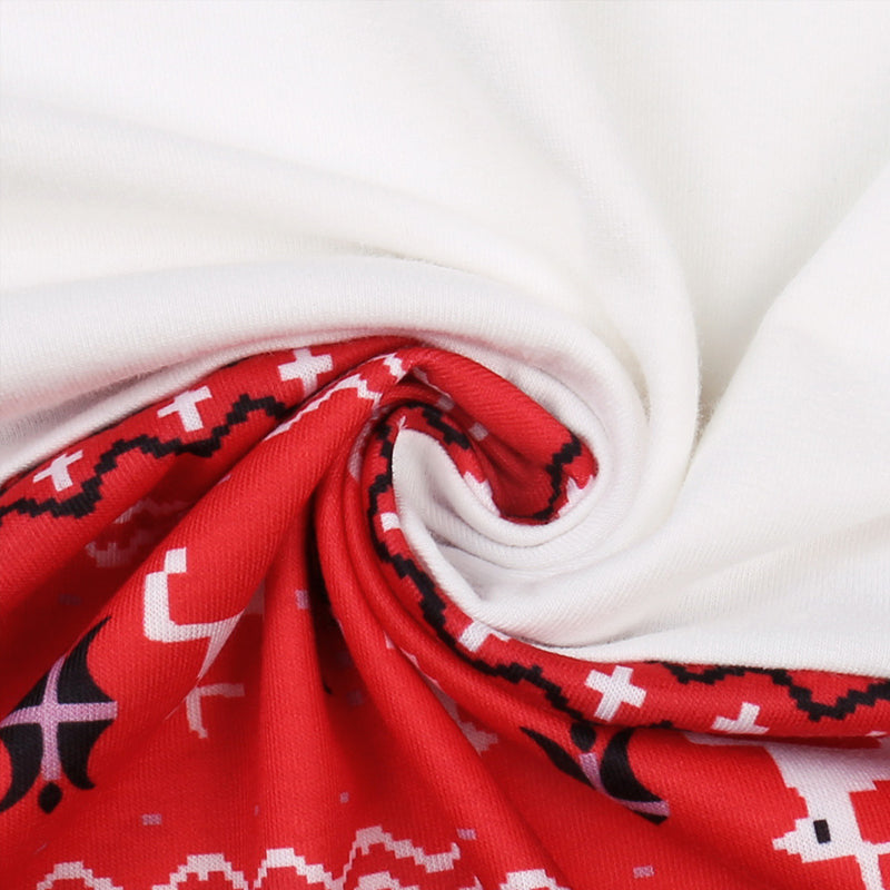 Christmas Print Bottoming Shirt