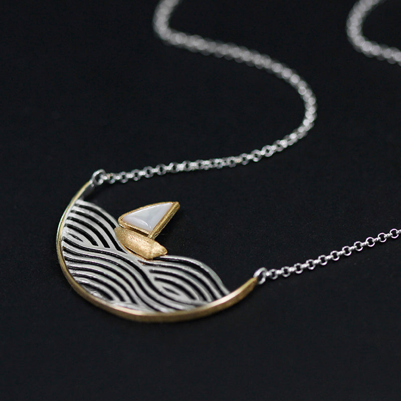 Sailboat Necklace