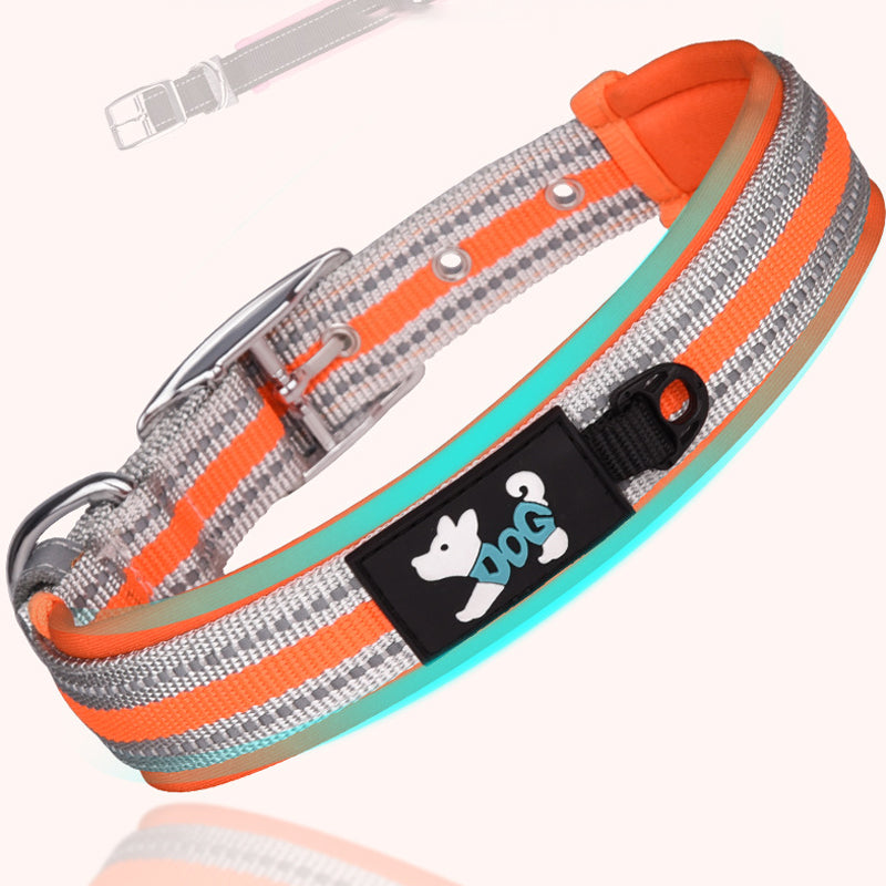 Nylon Reflective Dog Collar