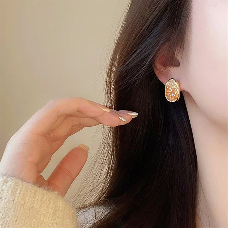 Elegant Crystal Earrings