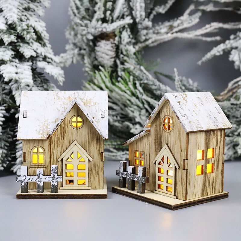 Christmas Lighted House