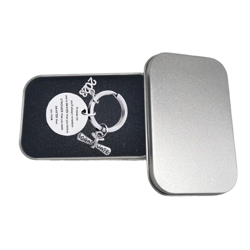 2023 Graduation Season Metal Keychain Gift with gift box