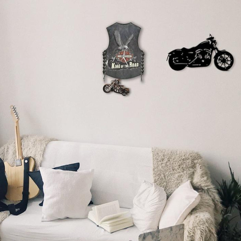 Motorcycle Pendulum Clock