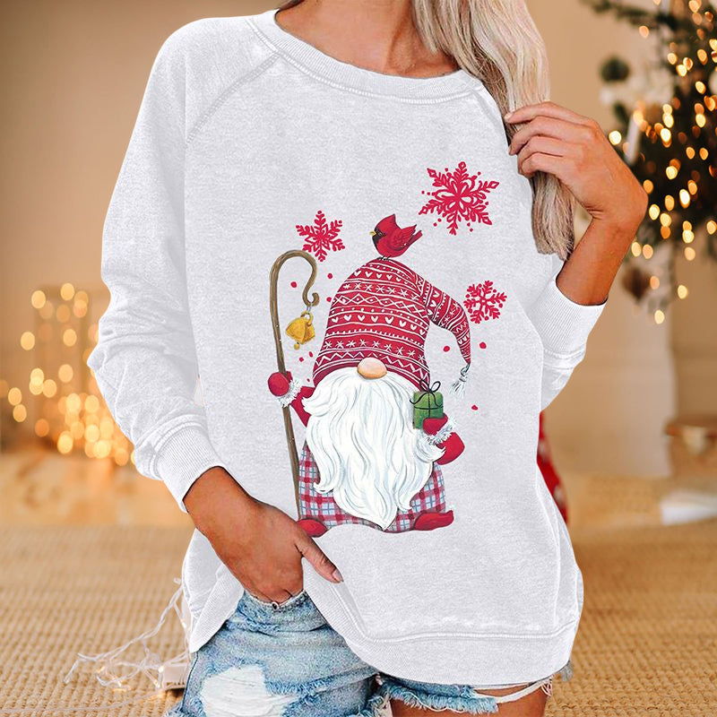 Santa Snowflake Sweatshirt