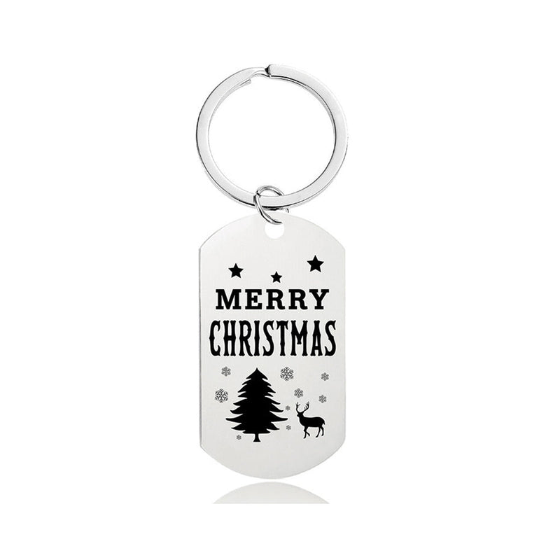 Christmas Army Keychain