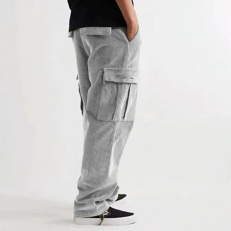 Corduroy Straight Casual Pants