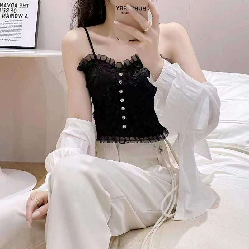 Women Lace Inner Vest