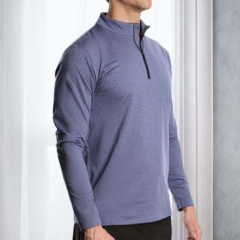 Men's Long Sleeve Quick Dry Sports T-Shirt