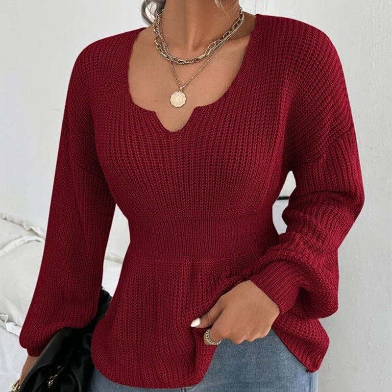 Women’s Ruffle Trim Sweater