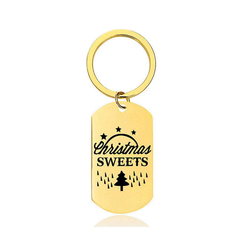 Christmas Army Keychain