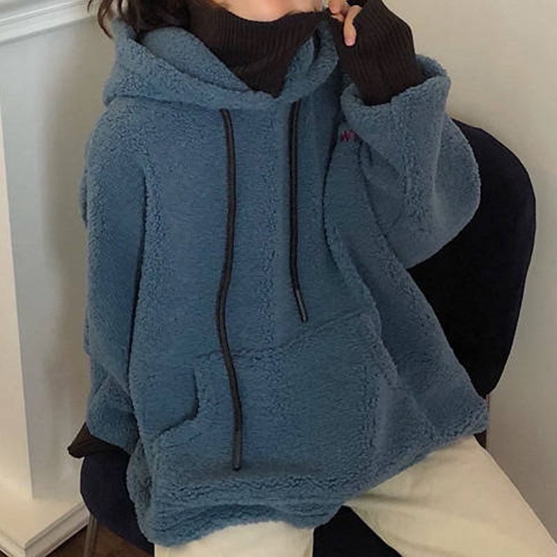 Women's Plus Size Long Sleeve Hoodie