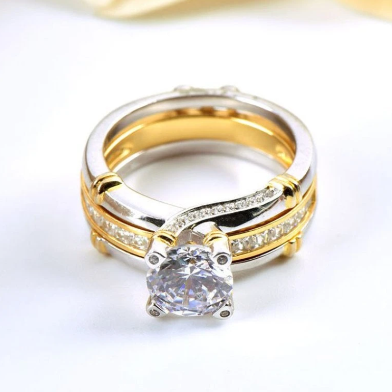 Creative Combination Three Sets of Rings