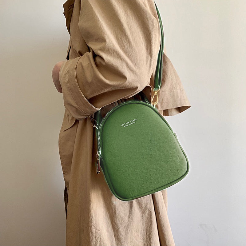 Multi-Compartment Lightweight Crossbody Bag