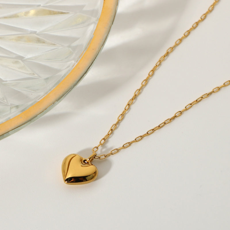 Gold Heart Necklace