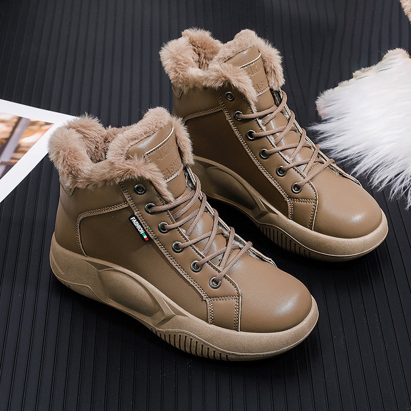 Women's High Top Thick-soled Casual Shoes