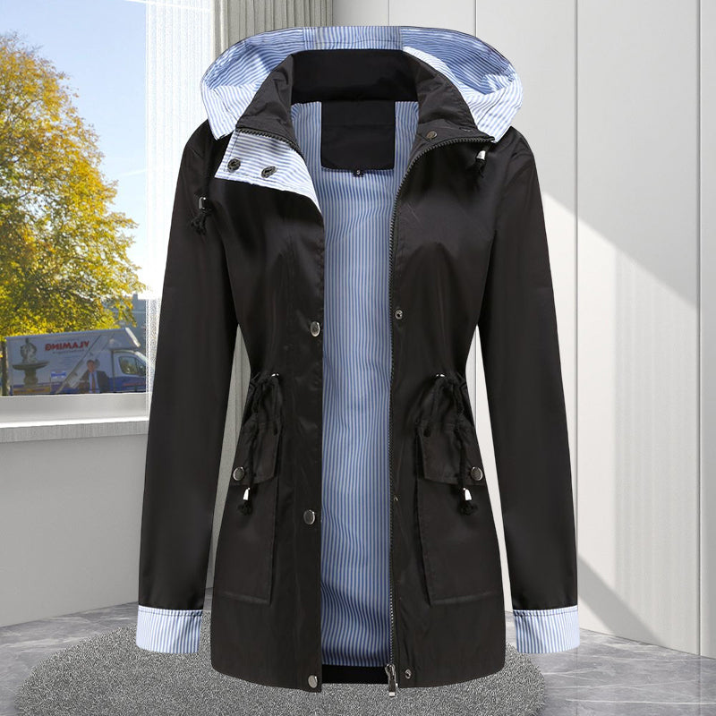 Waist Trench Coat
