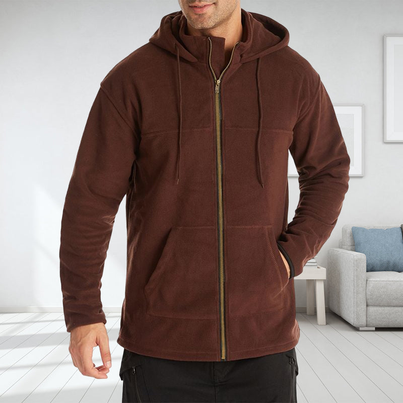 Zip-up Hooded Jacket