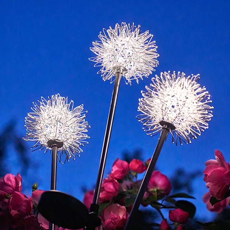 Waterproof  Solar Garden Dandelion Lamp