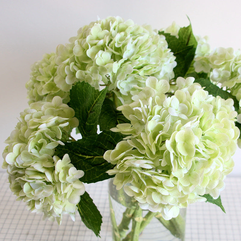 Artificial Hydrangea Blossoms for Outdoor Use