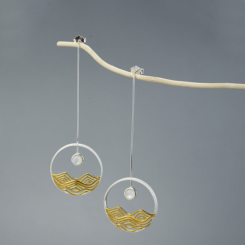 Women Elegant Moonlight Earrings