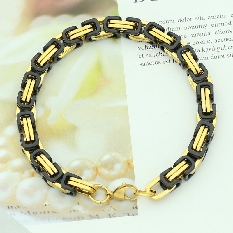 Hip Hop Men's Chain Bracelet