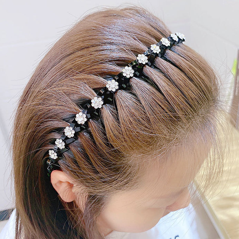 Crystal Flower Headband
