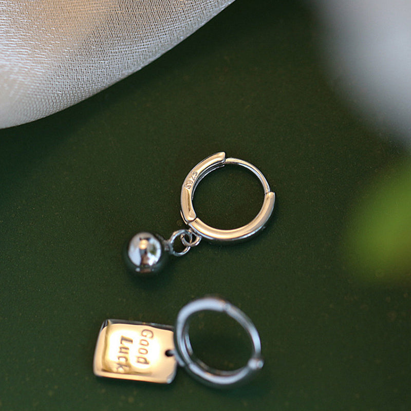 Lucky Alphabet Earrings