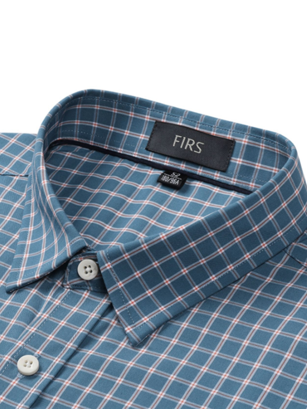 Men's Checkered Short Sleeve Shirt