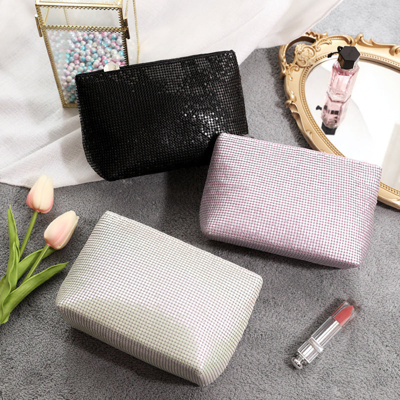 Mini Sequin Cosmetic Bag
