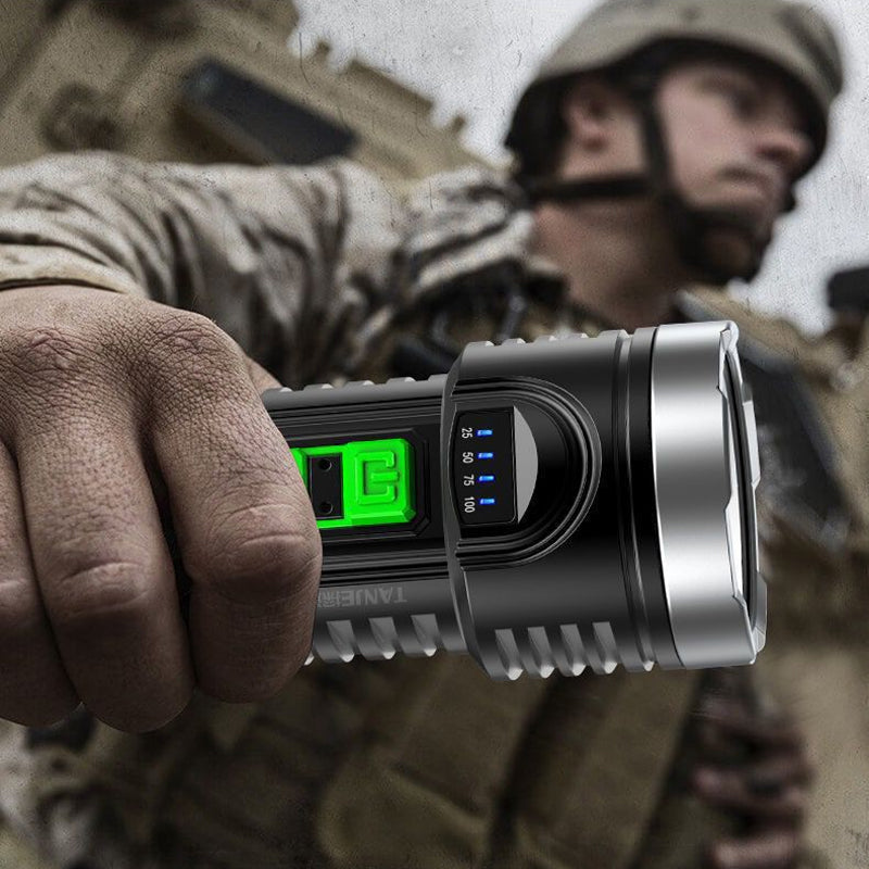 LED Strong Light USB Flashlight