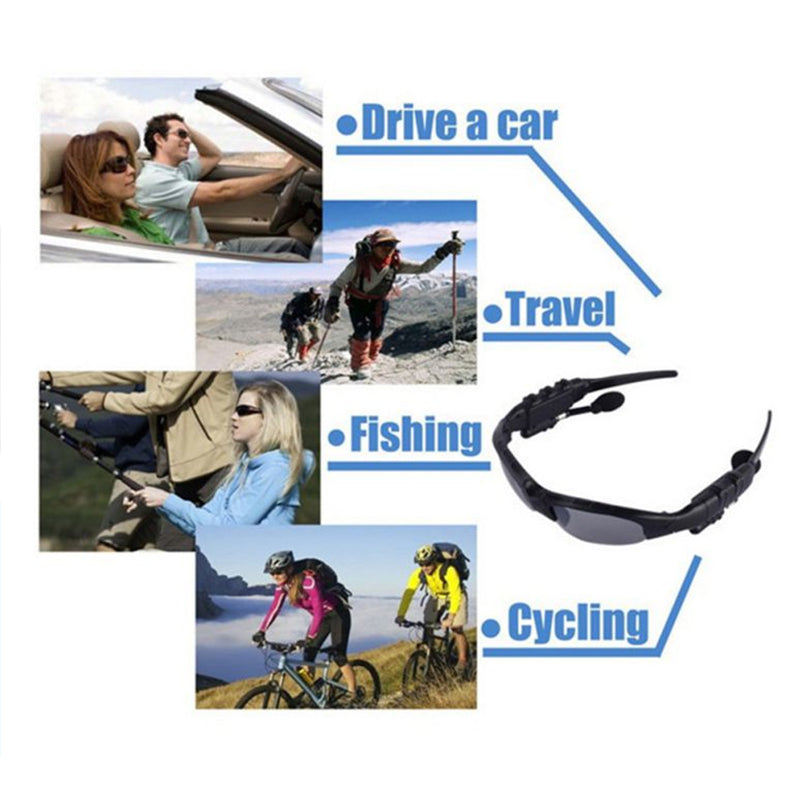 Bluetooth Sunglasses Headset