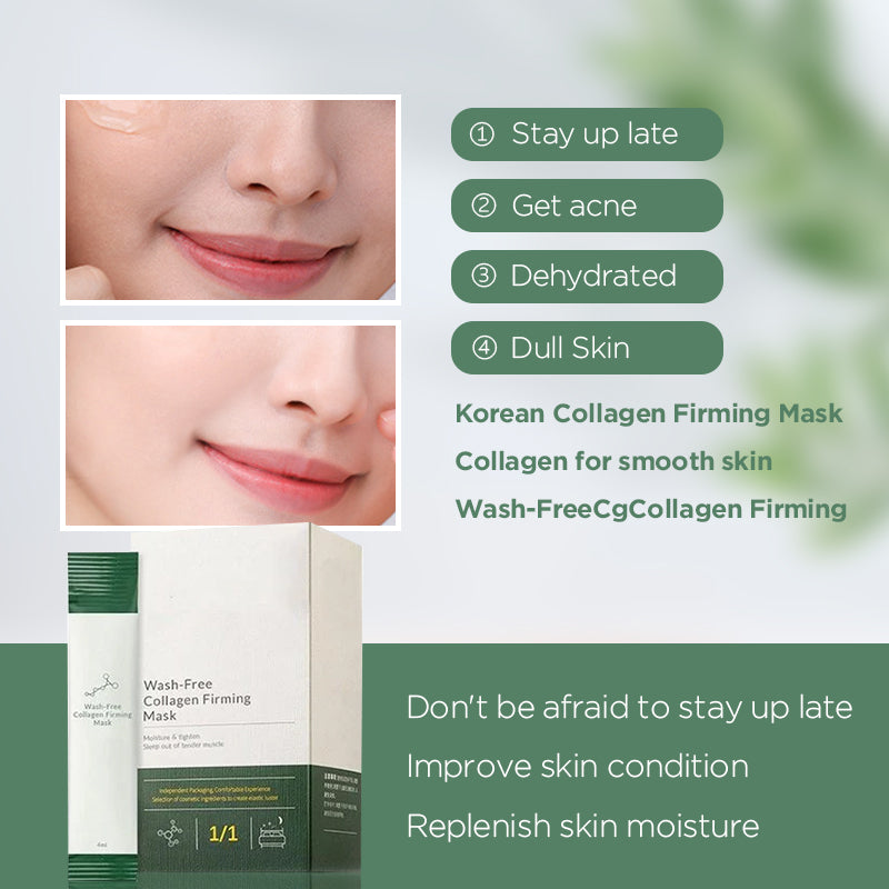 Korean Leave-in Collagen Firming Mask