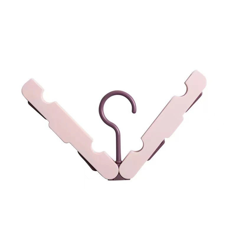 Travel essential folding clothes rack, 2 pcs
