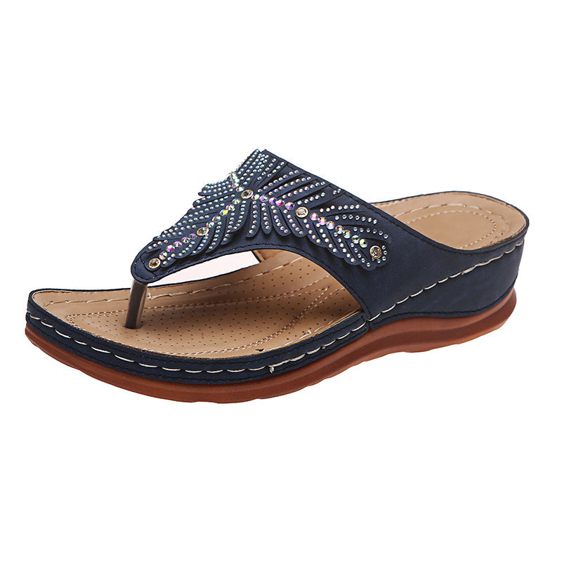 Classic Leather Orthopedic Flip-flop Sandals