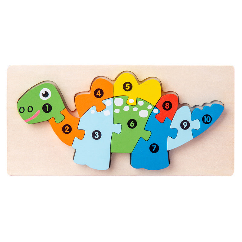 Children's Educational 3D Wooden Puzzle