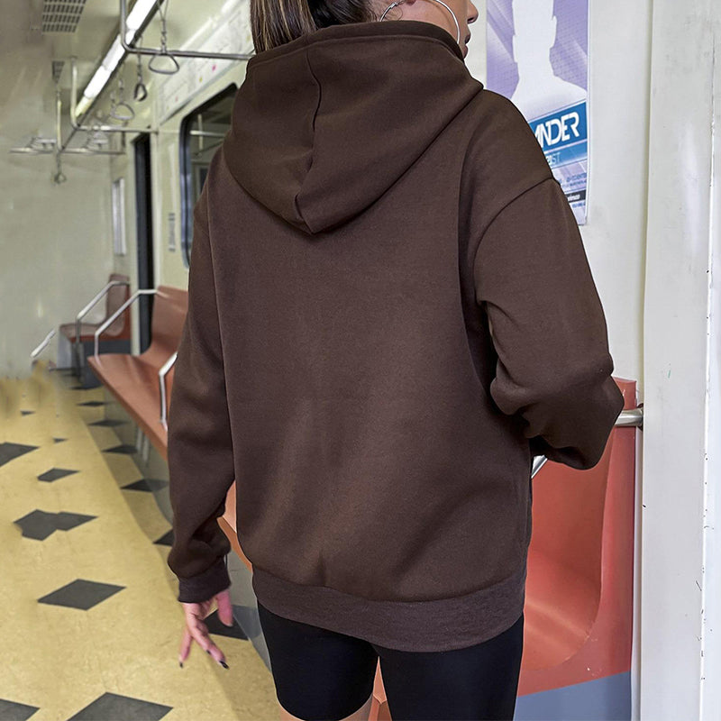 Stylish Hooded Casual Sweatshirt