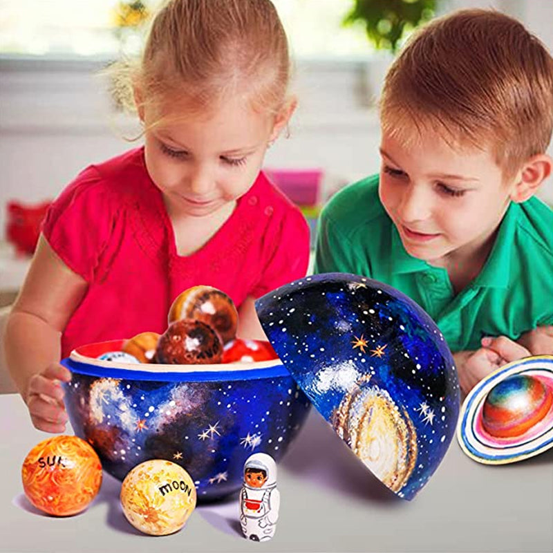 Wooden Solar System - Cosmos Learning Game Toy