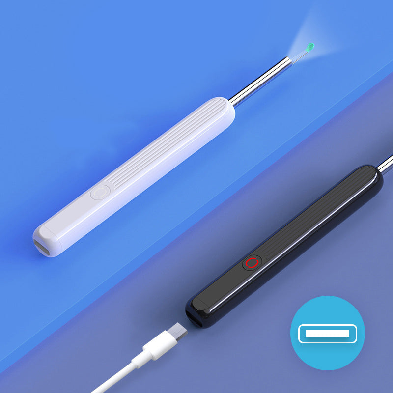 Wi -Fi Visible Wax Elimination Spoon, USB HD Load Otoscope